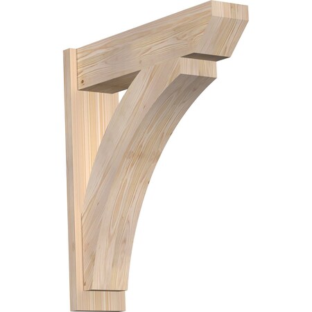 Ekena Millwork Thorton Slat Smooth Outlooker, Douglas Fir, 7 1/2"W x 30"D x 34"H OUT08X30X34THR06SDF